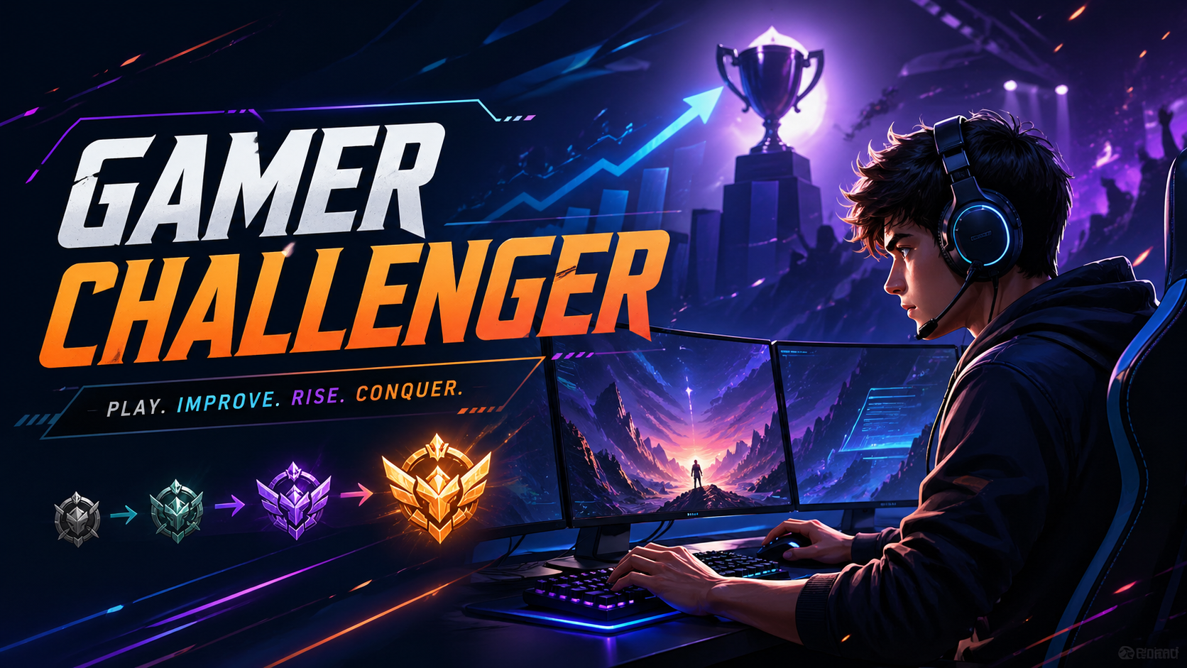 Gamer Challenger: How to Level Up Your Skills, Setup, and Mindset