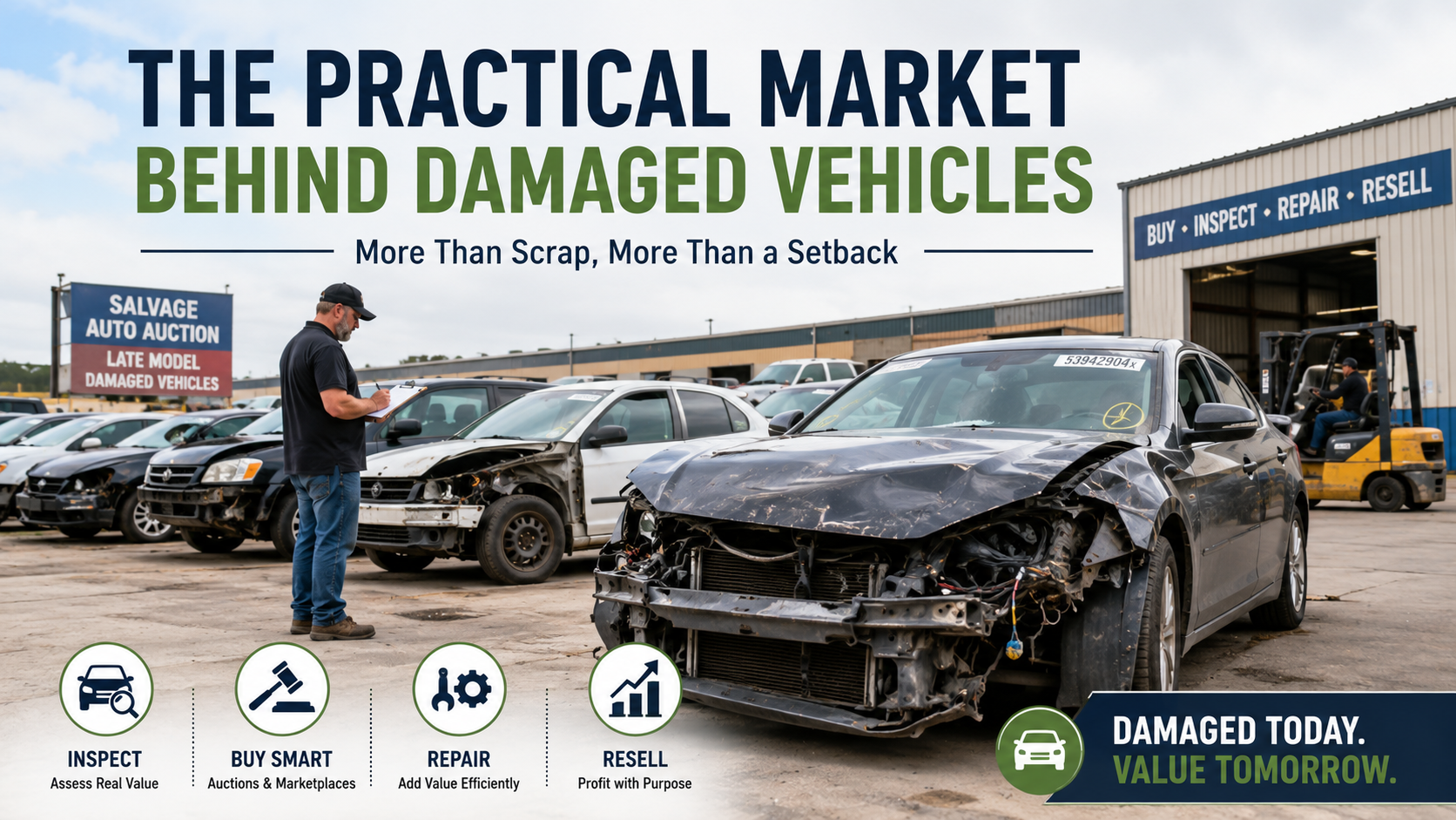The Practical Market Behind Damaged Vehicles