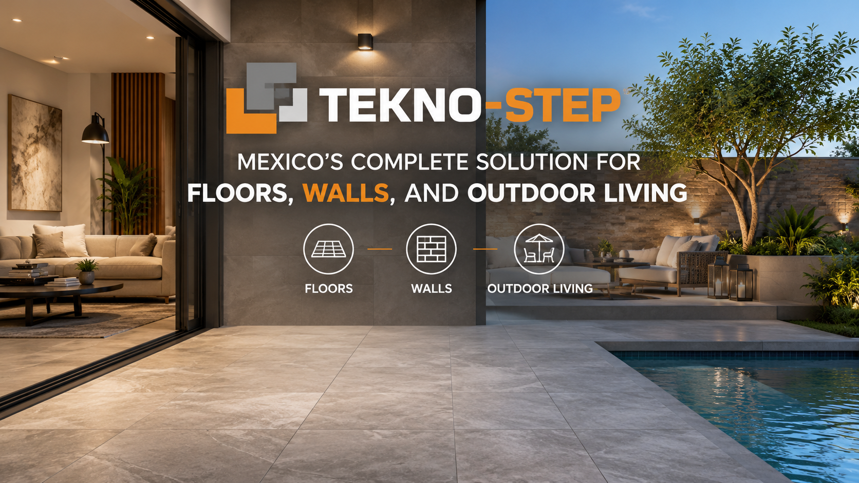 Tekno-Step: Mexico’s Complete Solution for Floors, Walls, and Outdoor Living