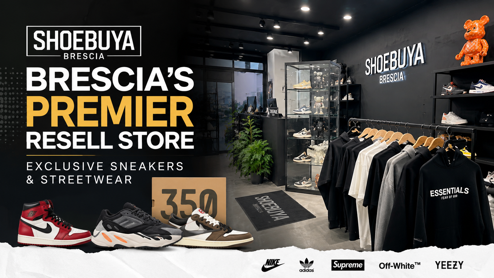 Shoebuya: Brescia’s Premier Resell Store for Exclusive Sneakers and Streetwear